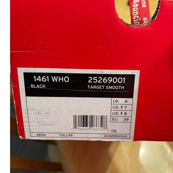 Dr. Martens X Collab The Who 1461 Black Target Oxford - Picture 7 of 7